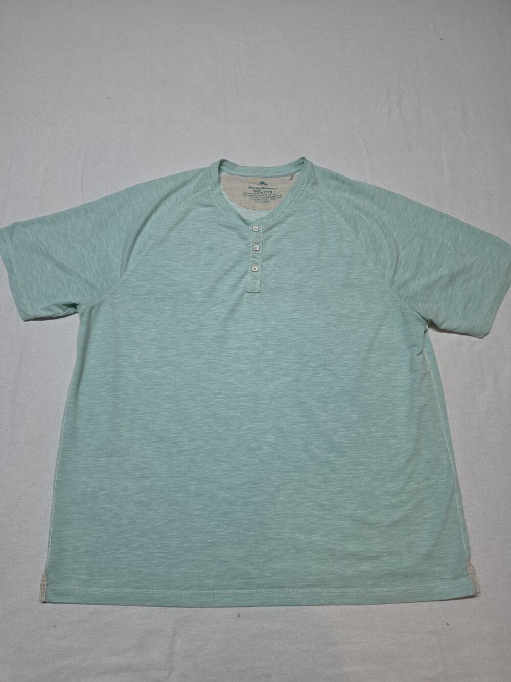 tommy bahama mens t shirt Xxxl Short Sleeve Tshirt Light Green
